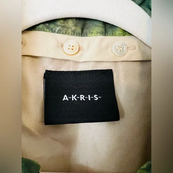 A K R I S  Forest-Print A-Line Dress - Picture 11 of 13